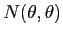 $N(\theta,\theta)$