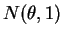 $ N(\theta,1)$