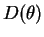 $D(\theta)$
