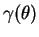$\gamma(\theta)$