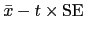 $\bar{x} - t \times
\mbox{SE}$